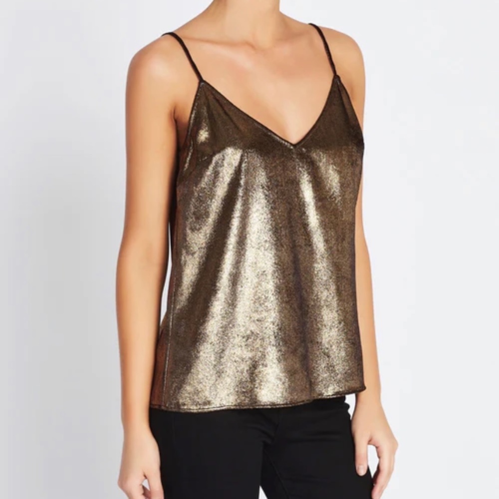 FRAME GOLD VELVET TANK